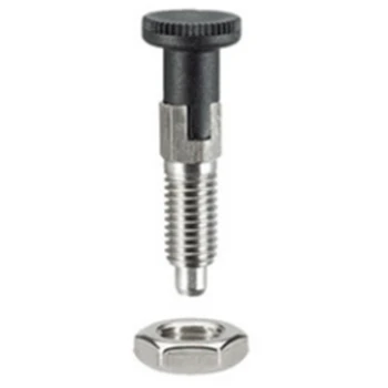 

M10 Stainless Steel Self Locking Index Plunger Pin With Self Locking Function For Dividing Head For Sophisticated Position Locat