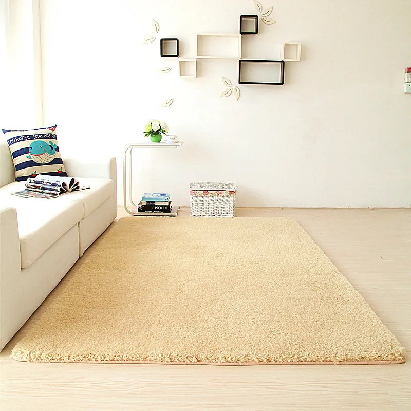 

Changlong Living Room Rug Modern Minimalist Table Cover Household Wall-to-Wall Cute Tatami Rug Bedside Rug