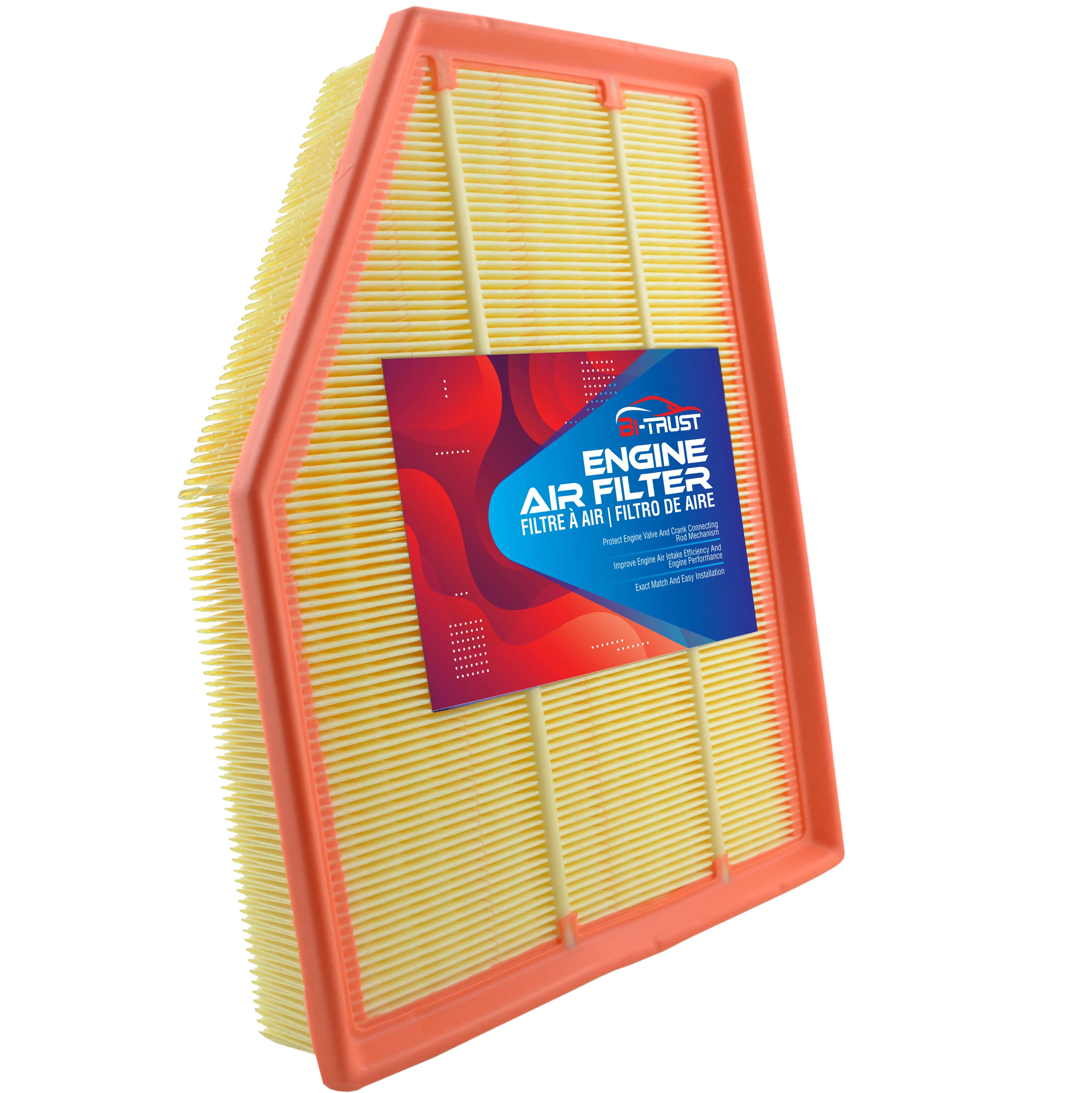 Bi-Trust Engine Air Filter for BMW 525I 525XI 528I XDRIVE 528XI 530I 530XI 545I Z4 13 71 7 521 033 13 71 7 521 038 CA10022