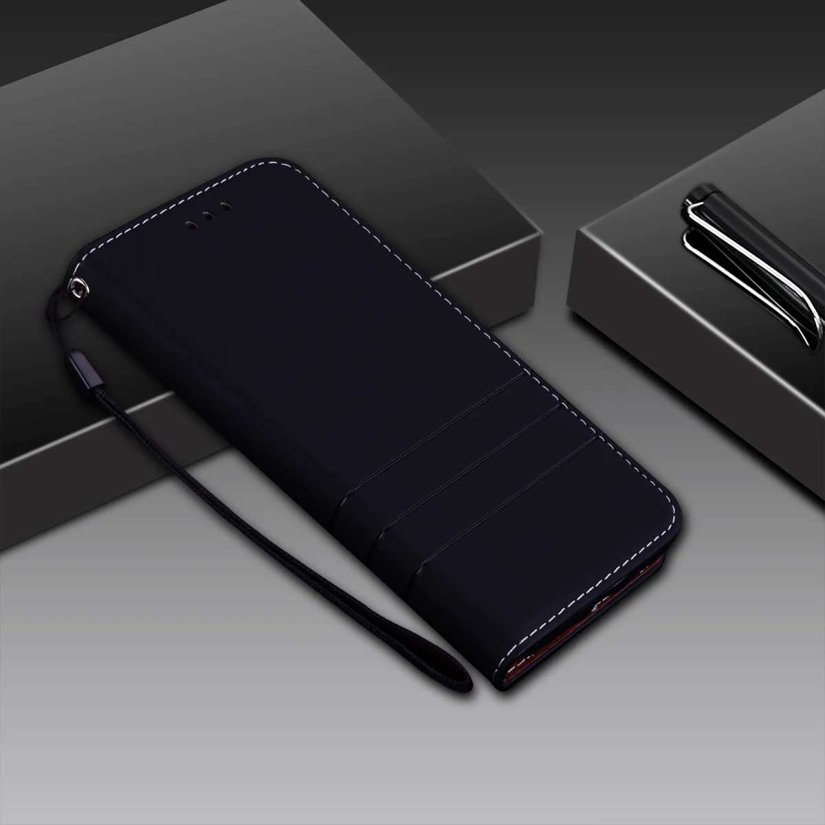 Кожаный чехол для Xiaomi Redmi Note 5 Pro Plus 3S 5A, флип-чехол с бумажником, чехол с подставкой для телефона, чехол для Xiaomi A1 5X, роскошный чехол