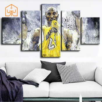 

Kobe Mural Lakers High-definition wall art Canvas Oil Painting Abstract Decoration Canvas Airbrush Painting Wall Painting poster
