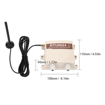 

New Programmer Version RTU5024 GSM Gate Opener Relay Switch Remote Access Control By Free Call App Support
