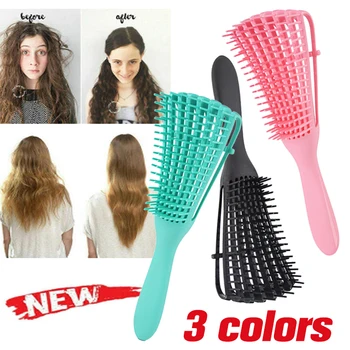 

The Detangler Hair Brush Comb Anti-Static Scalp Comb Hair Brush Styling Tools