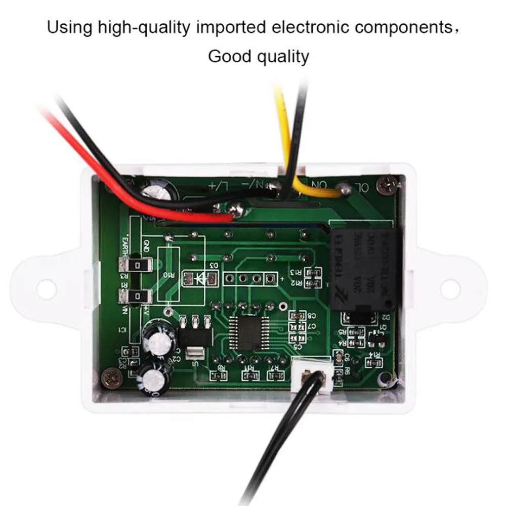 XH-W3001 регулятор температуры 12 В 24 В 220 В светодиодный переключатель температуры для инкубатора охлаждающий нагревательный переключатель Термостат Датчик NTC