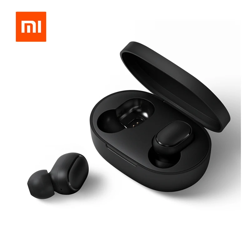 Original Xiaomi Redmi Airdots TWS Bluetooth Earphone Stereo bass BT 5.0 Eeadphones With Mic Handsfree Earbuds AI Control | Электроника