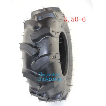 

3.50-6 tire Tractor Tyre Wheel For ATV Quad Lawn Mower Garden Tractor rotary cultivator 3.50-6.5 thickening vacuum tyre