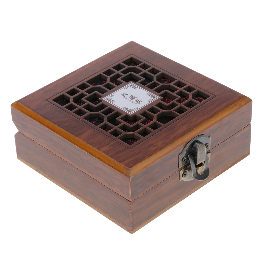 Винтажная деревянная коробка для ювелирных украшений для шкафа Ожерелье Браслет Дисплей для хранения - Цвет: Цвет: желтый