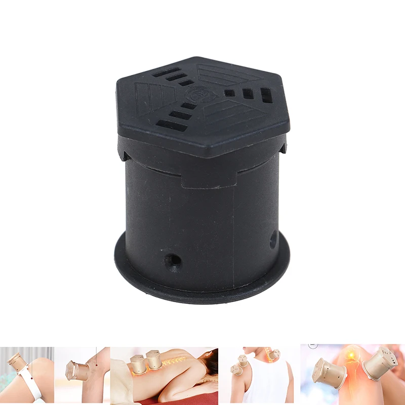 Portable Acupuncture Moxa Box Body Acupoint Massage Moxibustion Therapy Moxa Stick Burner Box Massager New