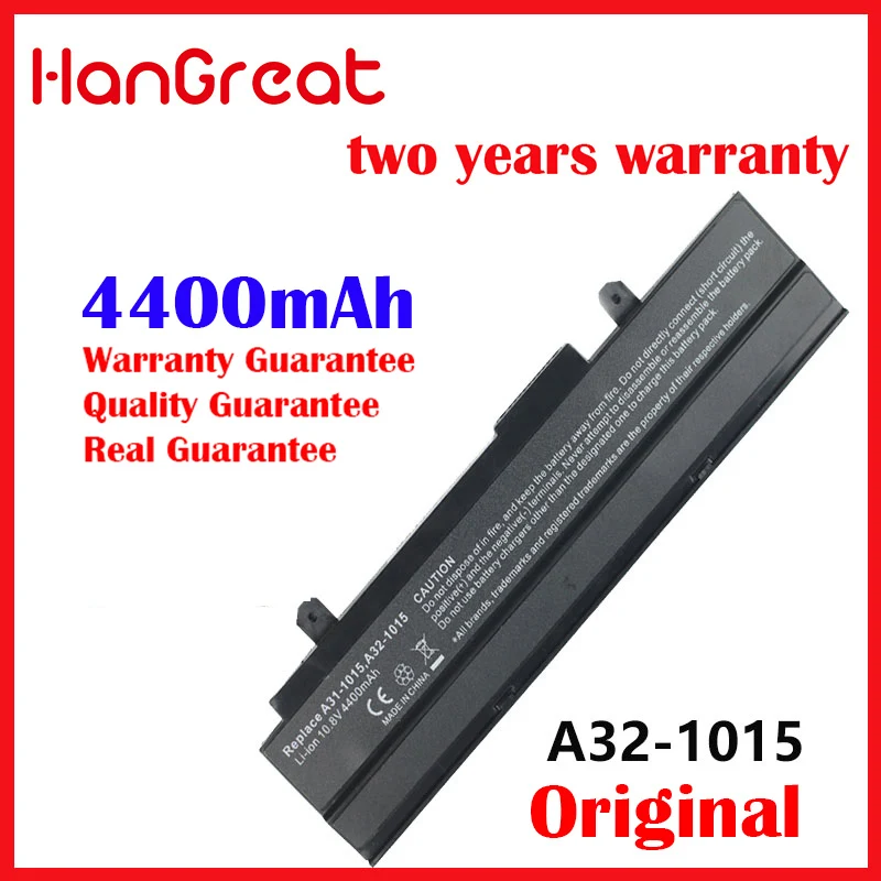 HanGreat реальные Аккумулятор для ноутбука Asus A31-1015 A32-1015 Eee PC 1011 1015P 1016 1215 1215N 1215P 1215T VX6