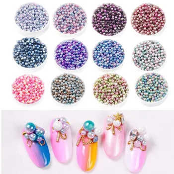 

4/5/8/6 mm Hole Multicolor DIY Imitation Garment Beads Pearl ABS loose Round Beads Craft For Fashion Jewelry Making 10PCS