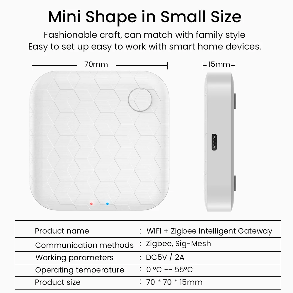 Remoto sem Fio Controle de Bluetooth Tuya Wifi Zigbee Inteligente Gateway Hub Controle Vida App Via Alexa Google Casa Sig-mesh 8 alexa google casa sig-mesh controle de bluetooth