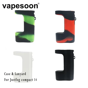 

Vapesoon silicone case cover & lanyard for Justfog Compact 14 kit Q16 Q14 kit