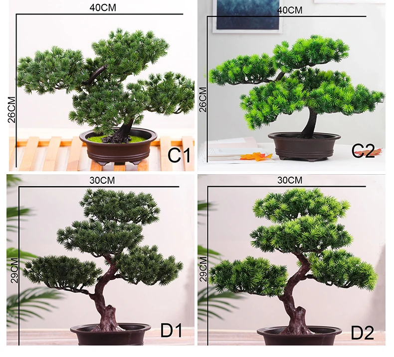 Моделирование сосны приветствие гостей бонсай моделирование дерево искусственное растение компоновка крытый гостиная Настольный Декор