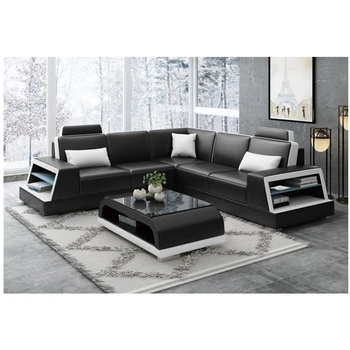 

Top quality living room sofa set top or mid grade genuine leather sofa