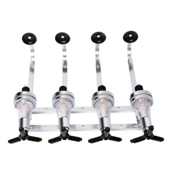 

4 Bottle Stand Optics Wall Mounted Wine Dispenser Spirit Drink Holder Bar Butler Drink Dispenser Bar Accessories