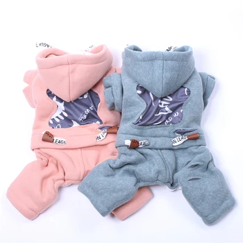 

Dog Pet Warm Coat Jacket High Quality Cat Puppy Hoodie Jumpsuit Winter Apparel for Boy/Girl Dogs Cats Small Medium