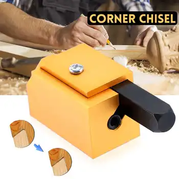 

Gold Oxidized Corner Chisel Square Hinge Recesses Mortising Right Angle Knife Wood carving Chisel For Woodworking Tools
