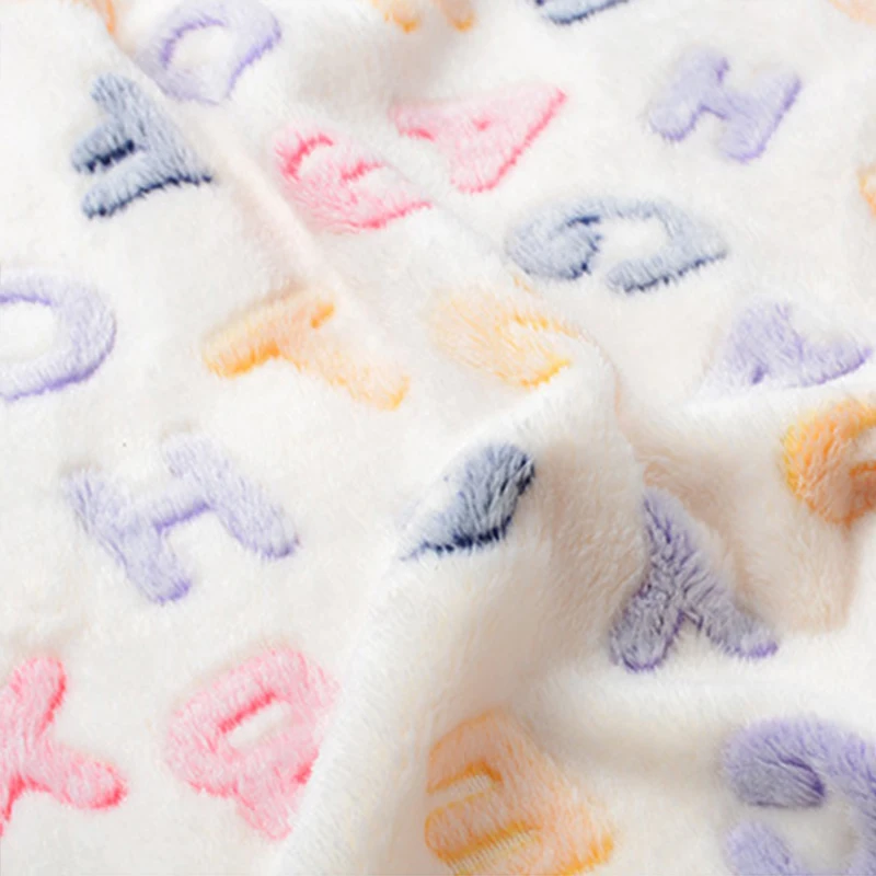 100*180 см 16 цветов фланелевая ткань утолщенная супер мягкая полиэфирная печать плюшевая ткань ручной работы шитье одеяло Пижама квилтинг - Цвет: Thicken 5