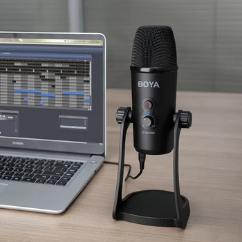 

BOYA Microphone BY-PM700 USB Condenser with Flexible Polar Pattern for Windows and Mac Computer Recording Interview Conference