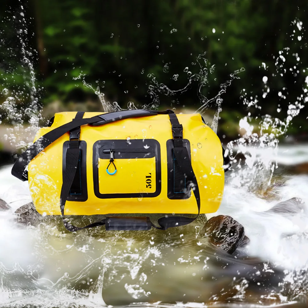 50L 70L 120L водонепроницаемая сумка на плечо с ручкой сухая полностью сварной