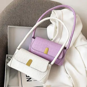 

Casual Alligator Leather Handbags Women Crocodile Pattern Shoulder Bags Women PU Leather Underarm Package Female Purse Clutch