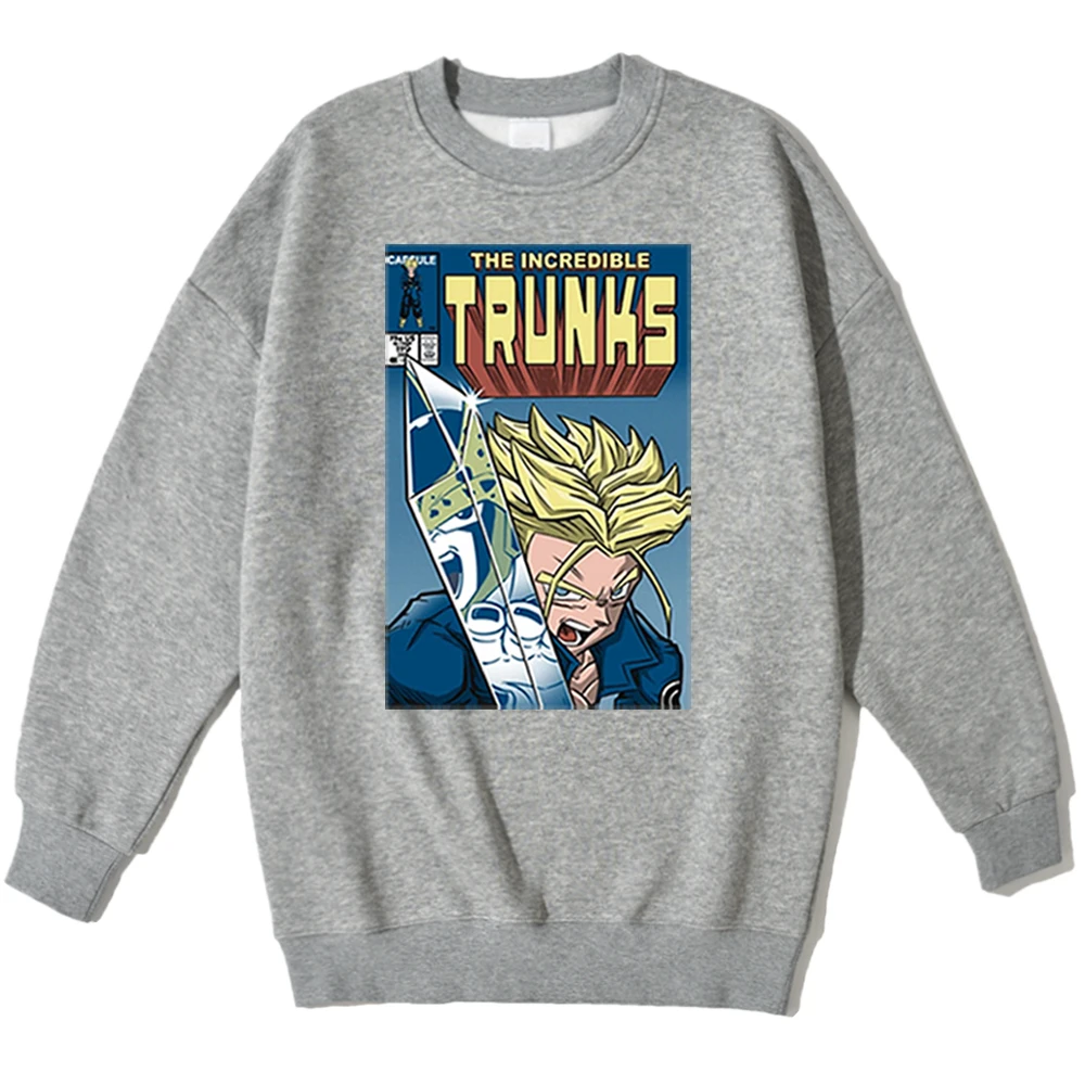 Mens Hoody Sweatshirt Crewneck Autumn Japan Anime Fashion Pullovers Fleece Comfortable