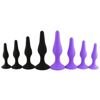 4 Size Strong Suction Cup Silicone Butt Anal Plug Dildo Female Erotic Sex Products Sexy Toys for Adults 18 Woman Men Gay Sexshop 6