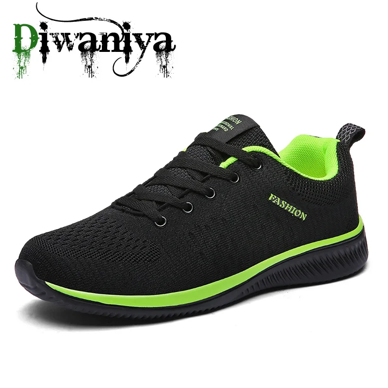 

Мужские кроссовки для бега, удобная спортивная обувь, трендовая легкая прогулочная обувь, дышащие, 36 ~ 48