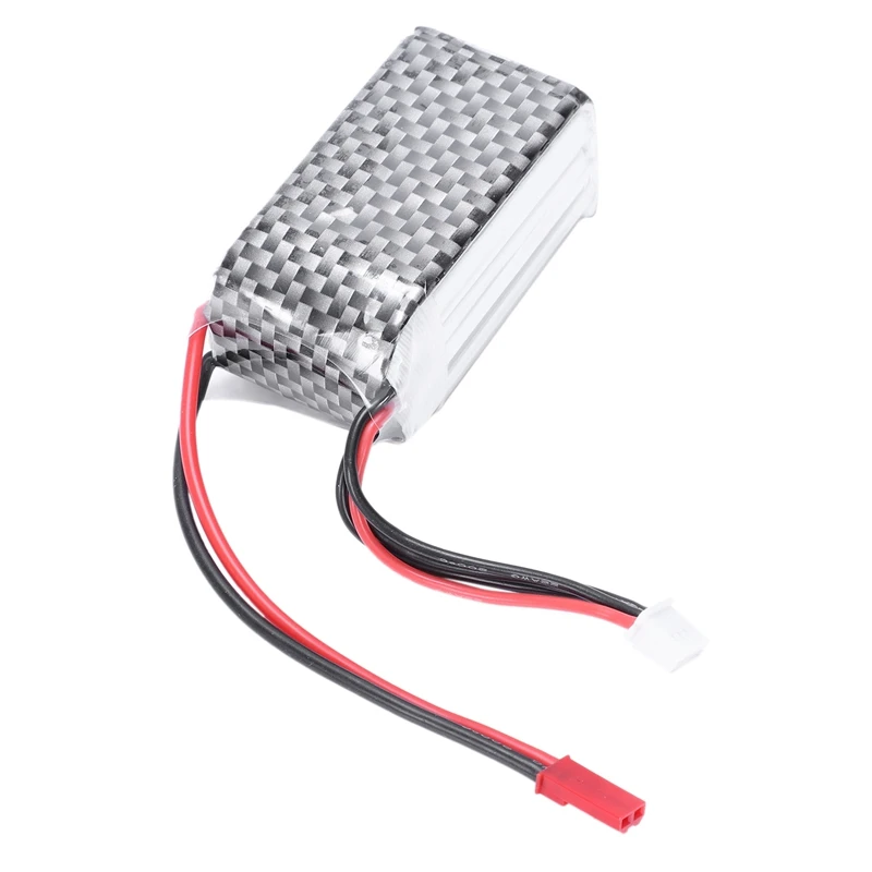 2x11,1 V 1000mAh 3S 25C Lipo RC батарея JST Разъем для RC вертолета самолета лодки