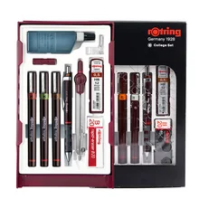 Holbein – ensemble de stylos à aiguilles Rotring, kit de stylos à aiguilles de dessin professionnel, d'ingénierie d'architecture, de conception de bande dessinée, étanche