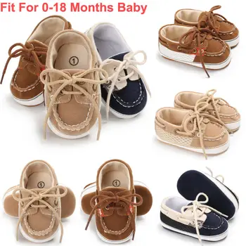 

Newborn Baby Boy Girl Soft Sole Pram Shoes Lovely Trainers Pre-walker 0-18M Hot