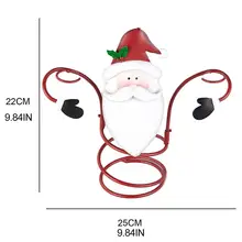 Support de verre à vin de noël, support de verre à vin, bonhomme de neige, de table, verres à pied, support de verre à vin avec 2 crochets