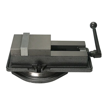 

High Precision Swivel Vise CNC Heavy 4/ 5/ 6 / 8 Inches Angle Fixed Clamp For Milling Machine Flat Tongs