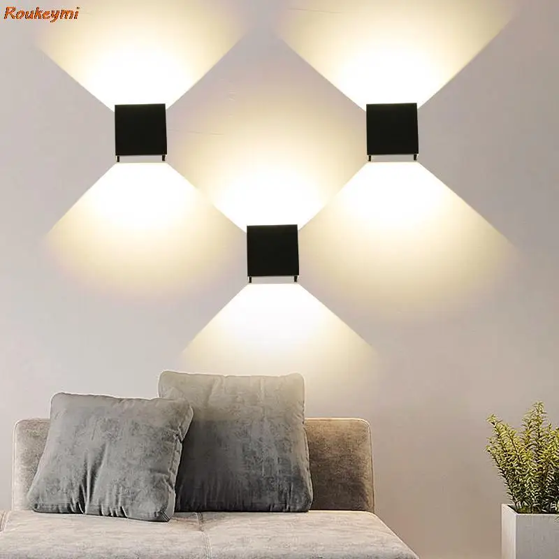 LED Wall Lamp for Outdoor Indoor Bedroom Living Room