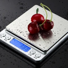 Мини точность граммов вес шкала электронного баланса для чая выпечки Кухня приготовления пищи светодиодный цифровые весы