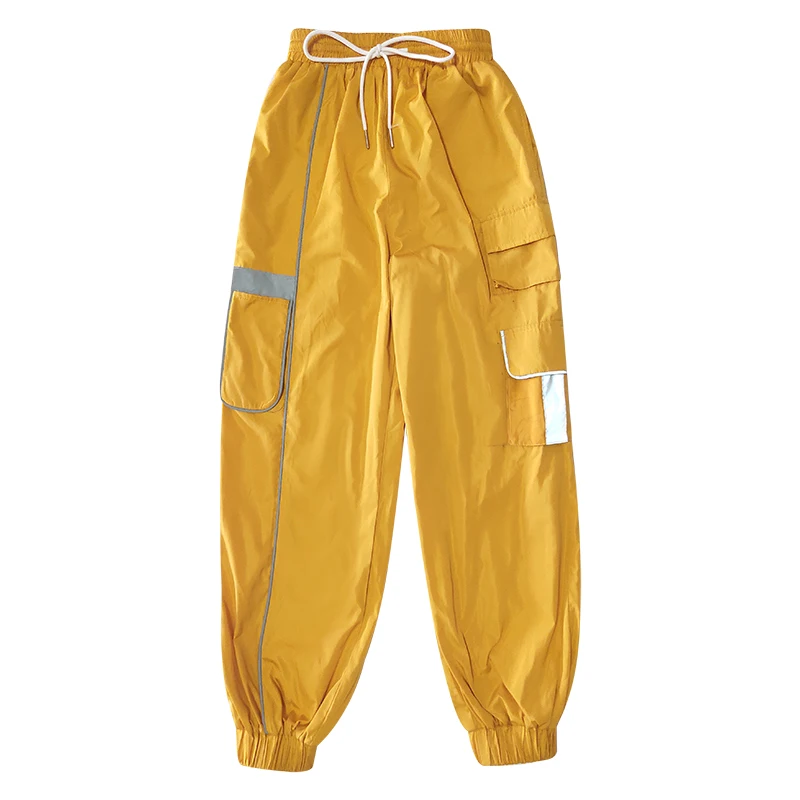 Orange Pant Последняя одежда для уличных танцев топы с высоким воротником, штаны в стиле хип-хоп, свободная Детская осенняя одежда костюм для джазовых танцев для выступлений, BL2829 - Цвет: Orange Pant