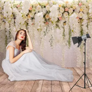 

Beautiful Flowers Photography Background Backdrop Cloth Various Specifications Optional Beautiful Desk Table Studio Photo
