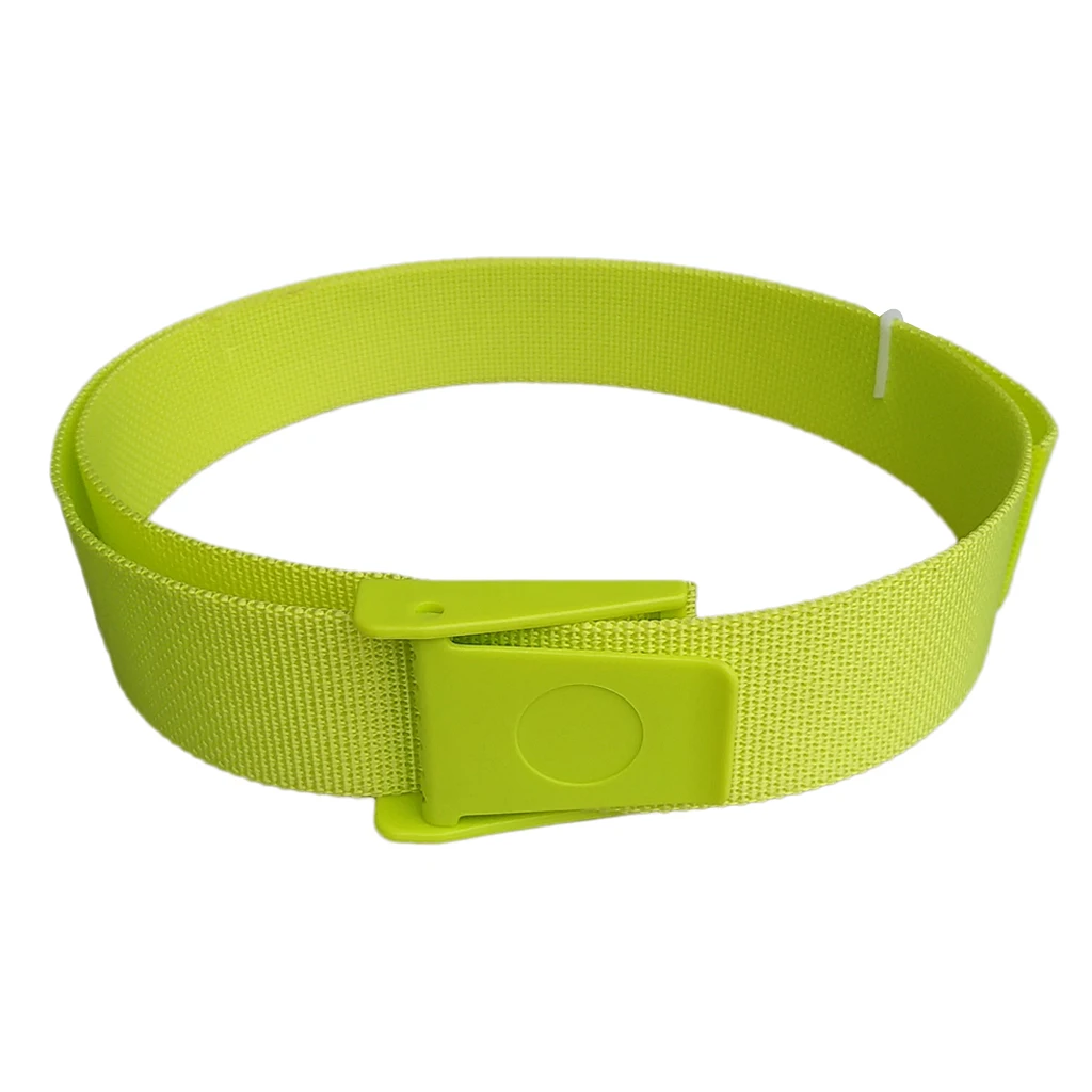 Professional 59' Adjustable Scuba Diving Weight Belt Webbing Strap & Plastic Buckle Snorkeling Safety Gear Equipment