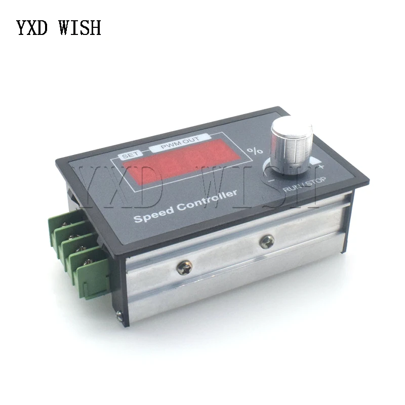 Digital Display 0~ Adjustable DC 6-60V 30A DC Motor Speed Controller PWM 12V 24V 48V Adjustable Frequency dc motor speed controller,motor speed controller,electric motor speed controller,stepper motor controller