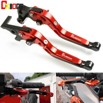 

For Ducati HYPERMOTARD 796 2010 2011 2012 CNC Motorcycle Adjustable Brake Folding Extendable Clutch Levers 6 colors with logo