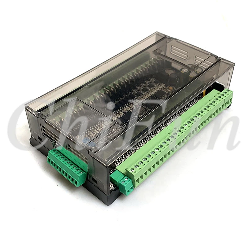 Плата промышленного управления PLC FX1N FX2N FX3U 48MT/40MT 6AD 2DA 24 входа выхода транзистора