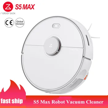 

2020 Newest Roborock S5 Max Laser Navigation Robot Vacuum Cleaner AI Recharge WIFI APP Control Automatic Sweep Sterilize
