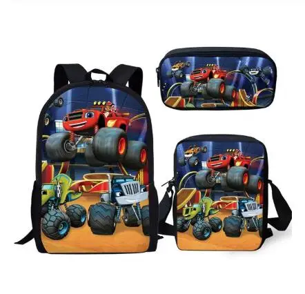 blaze monster truck backpack