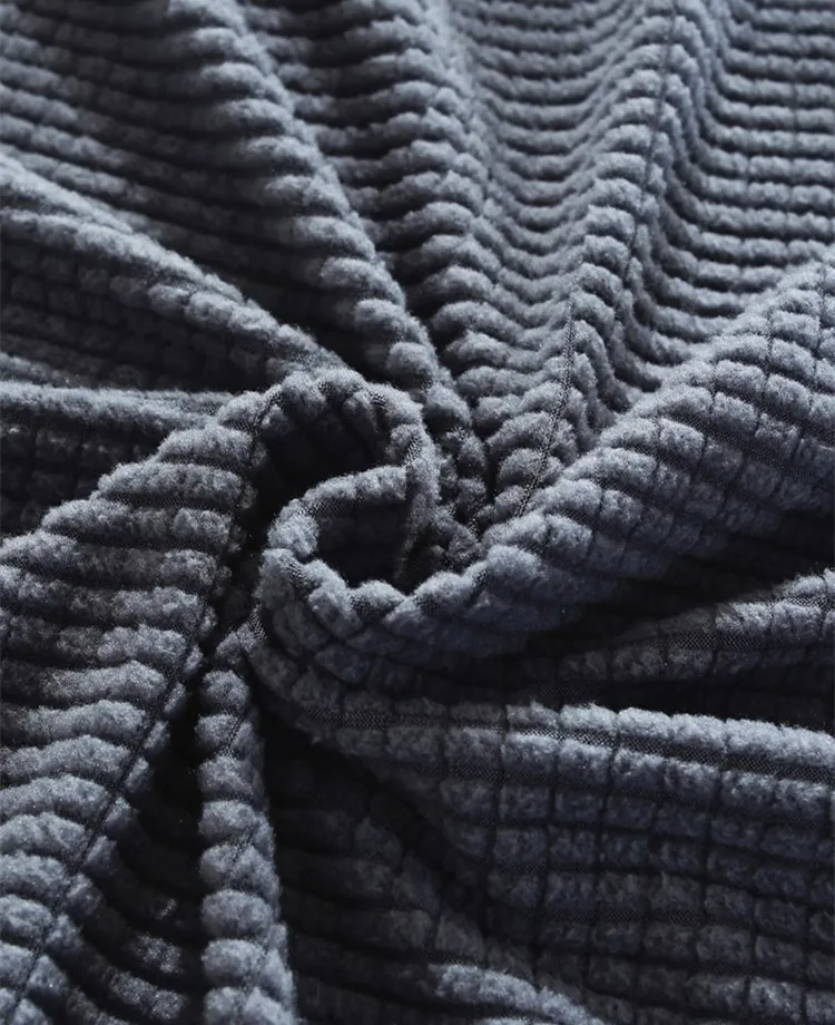 Сплошной цвет эластичный утолщенный чехол для дивана четыре сезона универсальный утолщенный зимний высококачественный Эластичный чехол на диван ткань нескользящая