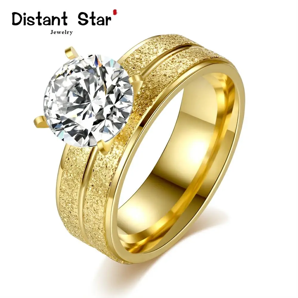 Комплект золотых колец из цинкового сплава Свадебные Роскошные