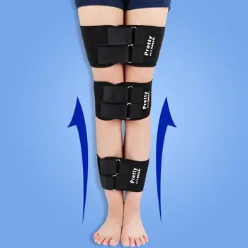 

3PCS O/X Type Leg Bowed Legs Correction Belts Band Posture Corrector Strap Black Adjustable Bandage Effective Durable Belts Kit