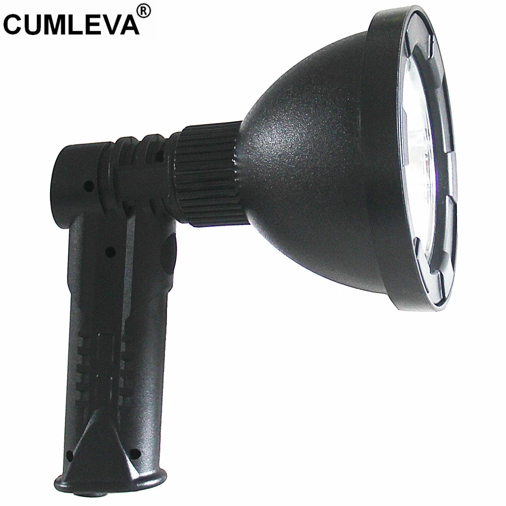New Usb Rechargeable Led Hunting Torches Big Head 5" Led Flashlight