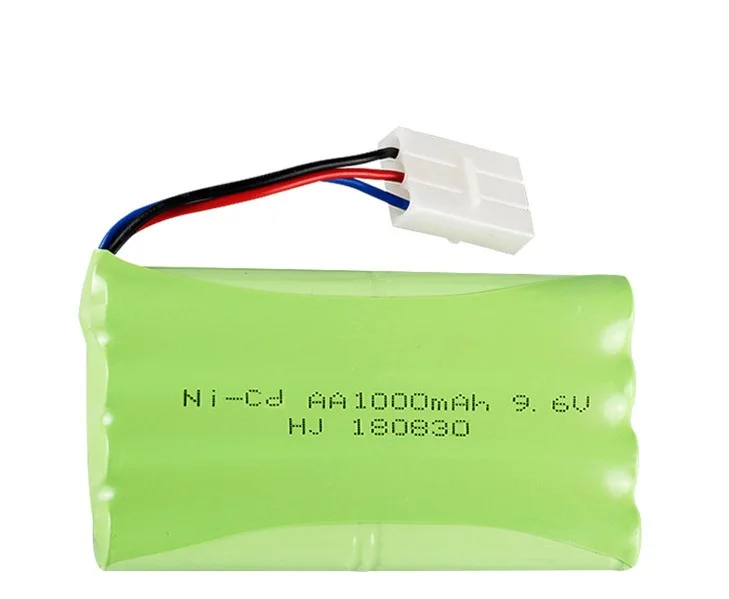 

9,6 в 1000 мАч Ni-CD AA перезаряжаемая батарея для MZ2050 2054 2060 2053 2020 RC car truck boat tank