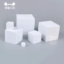 10 шт. EVA куб пенопластовый блок Модель Материал DIY ручной работы EVA квадратный кукольный домик Miniture режущие аксессуары