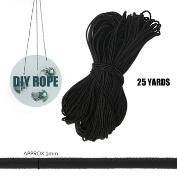 

1mm Strong Elastic Rope Bungee Shock Cord Stretch String For DIY Jewelry Making Garment Sewing DIY Handmade craft drop ship